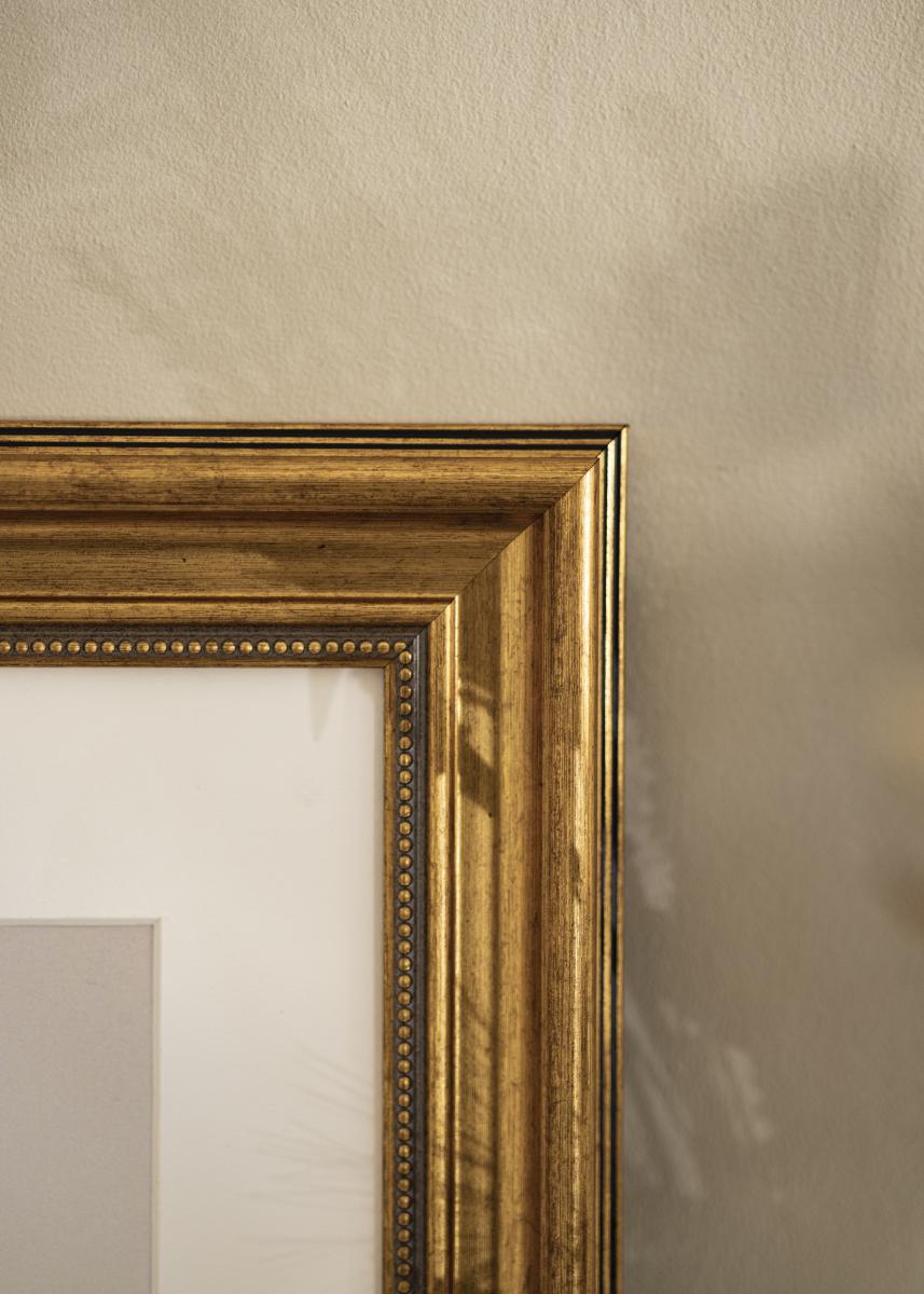 Cadre carré doré / Image 7,5 x 7,5 cm - L'Éclat de Verre