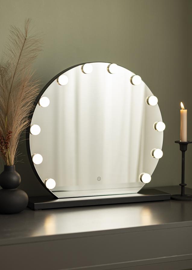 Acheter Miroir mural LED Super fin Rechargeable 40CM 20CM, lampe frontale,  ondulation de la main, capteur de mouvement, lumière miroir de salle de  bains pour le maquillage