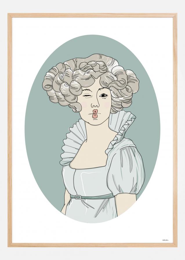 Victorian Violetta Poster