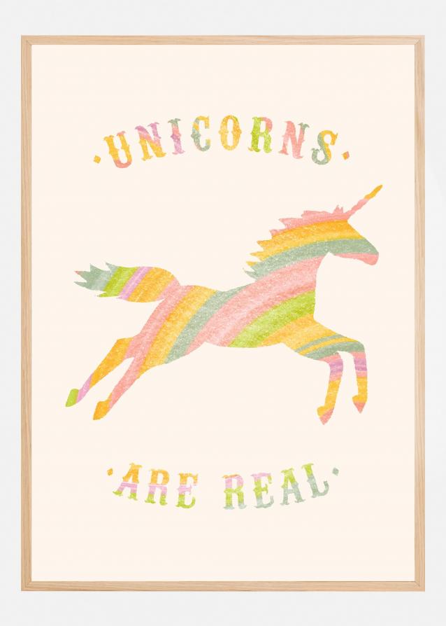 Unicorns Are Real Poster