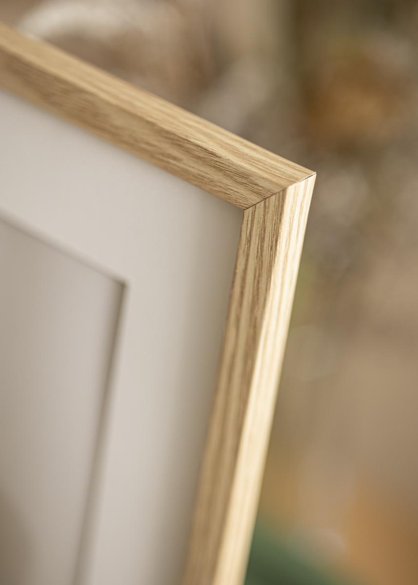 Cadre en bois chêne naturel 30x45cm - Qualité Premium - ArtPhotoLimited