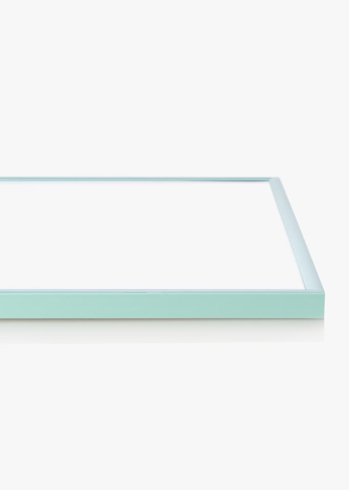 Cadre New Lifestyle Turquoise 15x20 cm - Passe-partout Blanc 4x5 inches