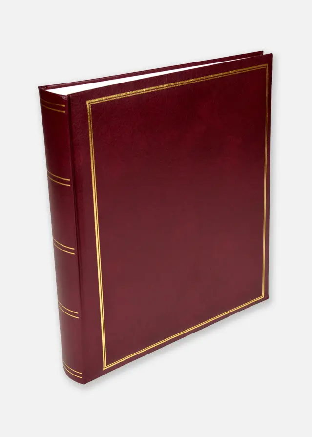 Exclusive Line Maxi Album Bordeaux 30x33 cm (100 pages blanches / 50 feuilles)