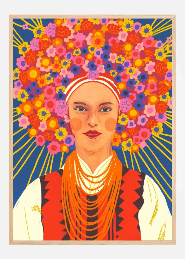 Ukrainian beauty Poster