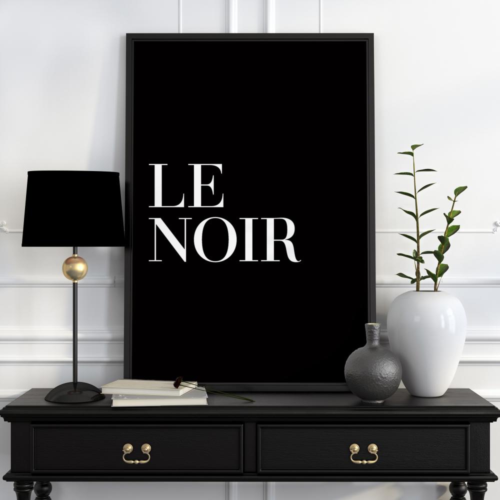 Le Noir Poster