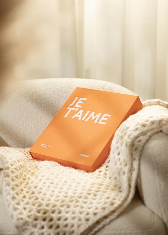 KAILA JE T'AIME - Coffee Table Photo Album (60 Pages Noires)