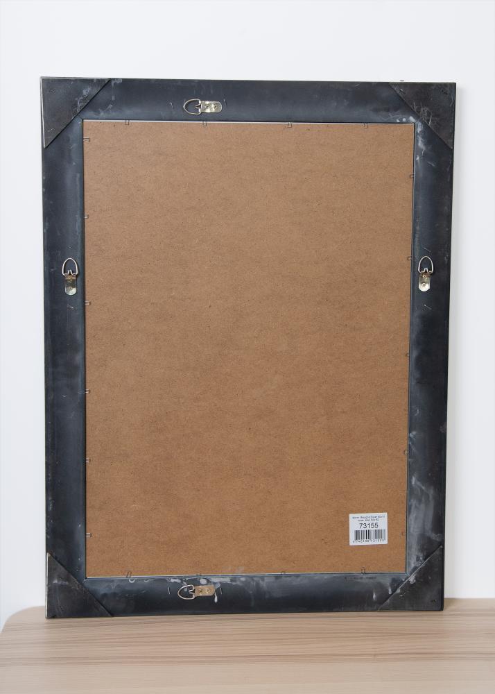 Miroir Bologna Argent 62x82 cm