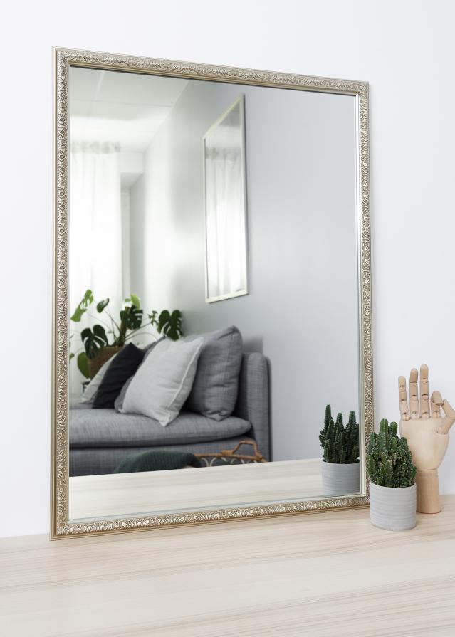 Miroir Nostalgia Argent 50x70 cm