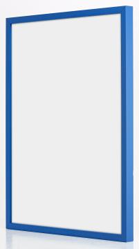 Cadre E-Line Bleu 70x100 cm - Passe-partout Blanc 62x93 cm