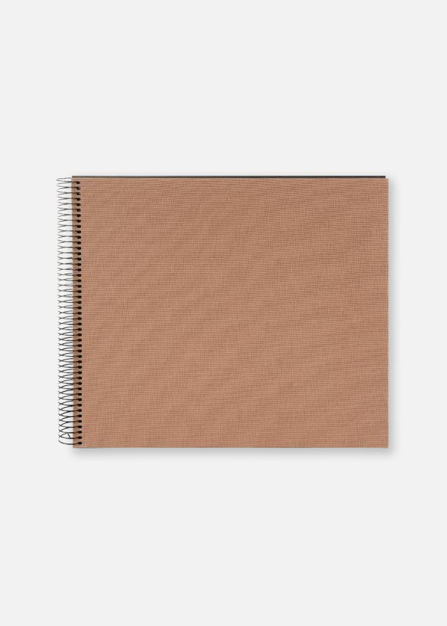 Bella Vista Album spirale Hazel - 35x30 cm (40 pages noires / 20 feuilles)