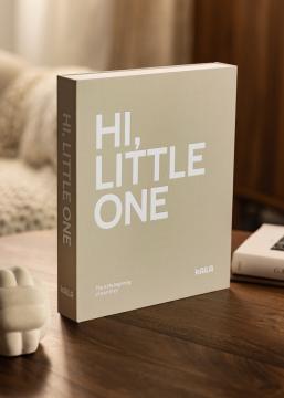 KAILA HI LITTLE ONE Grey - Coffee Table Photo Album (60 Pages Noires)