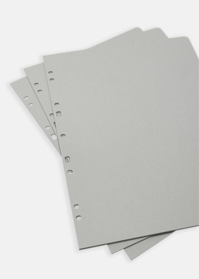 Feuilles d'album Timesaver SA4 - 30 feuilles grises