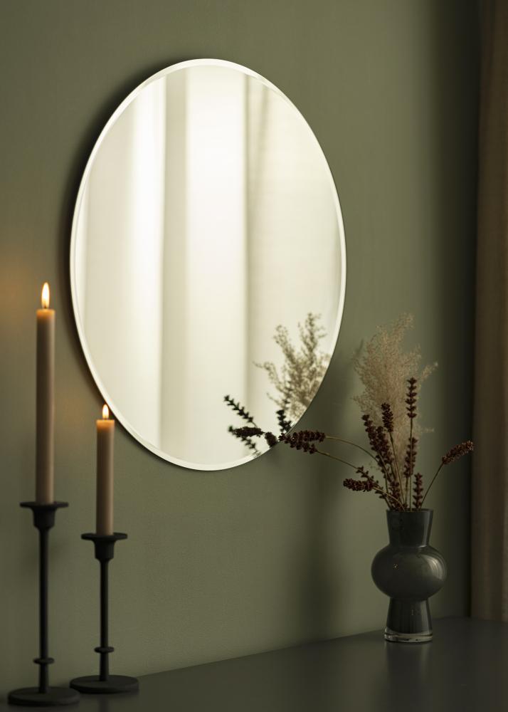 KAILA Miroir rond Deluxe diamètre 60 cm