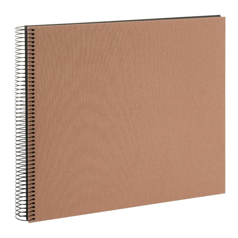 Bella Vista Album spirale Hazel - 35x30 cm (40 pages noires / 20 feuilles)