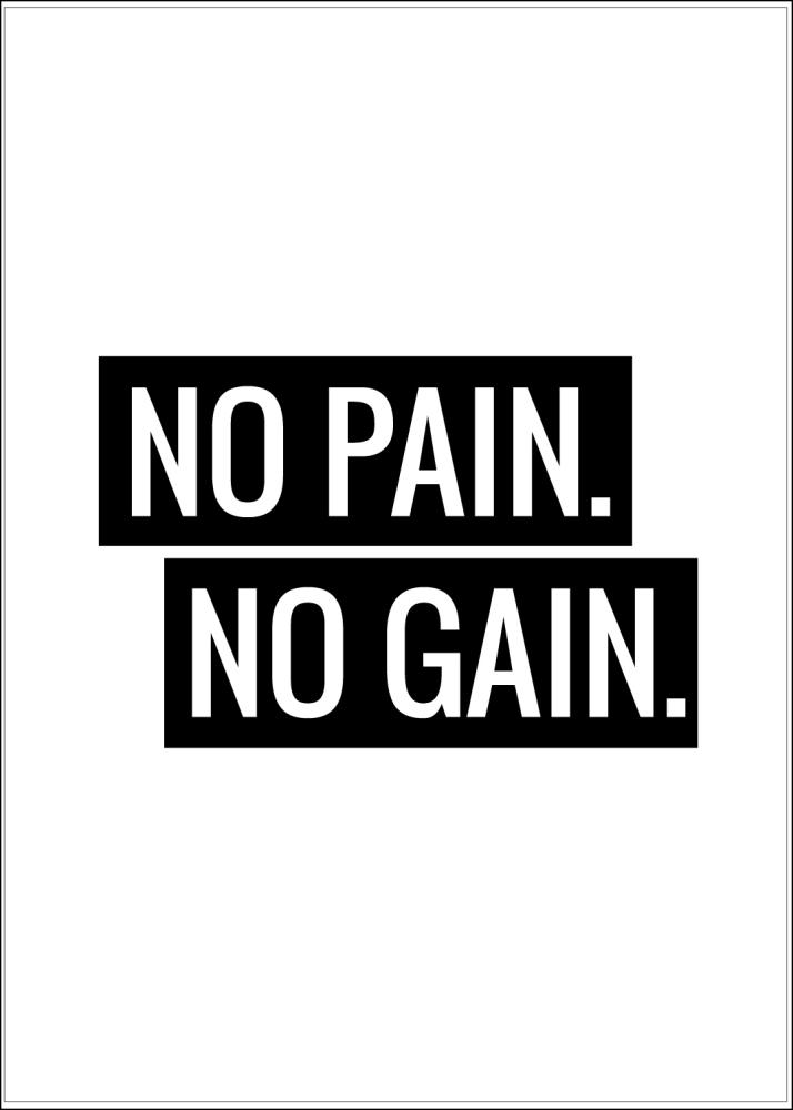 No Pain No Gain Poster