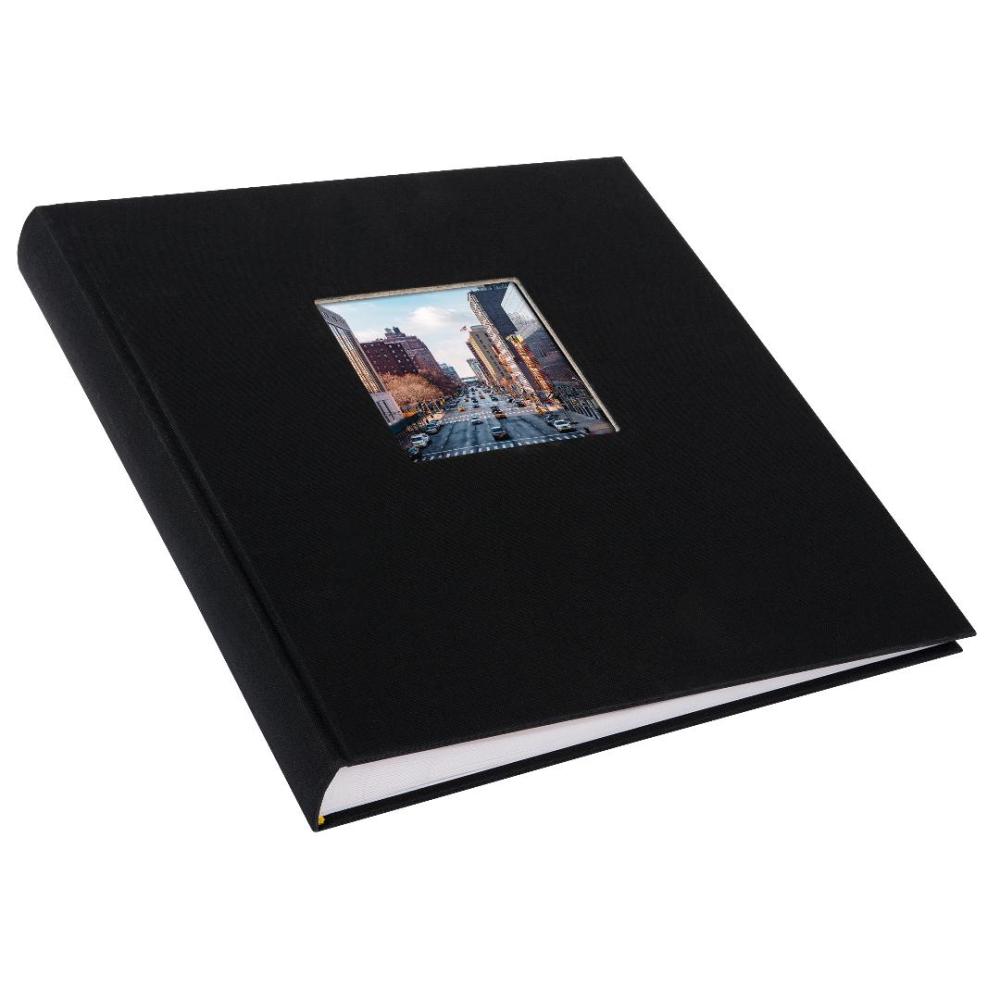 Bella Vista Album photo Noir - 30x31 cm (100 pages blanches / 50 feuilles)