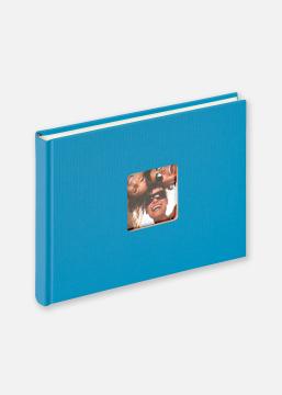 Fun Album Bleu océan - 22x16 cm (40 pages blanches / 20 feuilles)