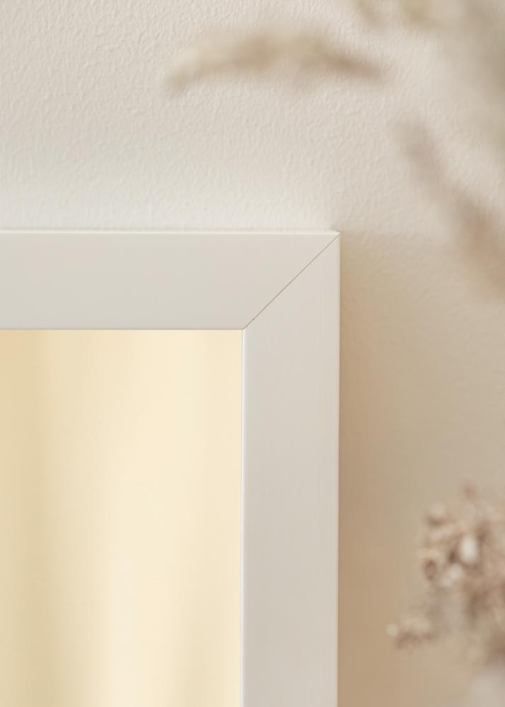 Miroir Hathor Blanc - Sur mesure