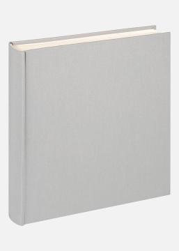 Cloth Album Gris - 28x29 cm (100 Pages blanches / 50 Feuilles)