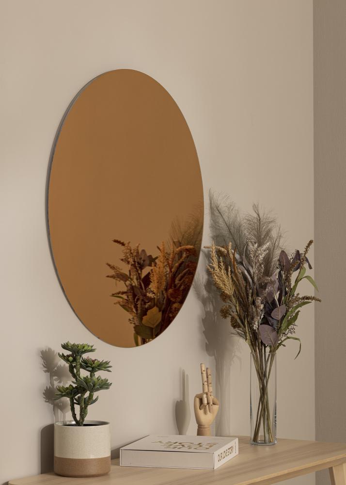 Miroir Golden Bronze diamètre 80 cm