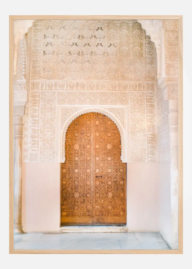 Alhambra Door Poster