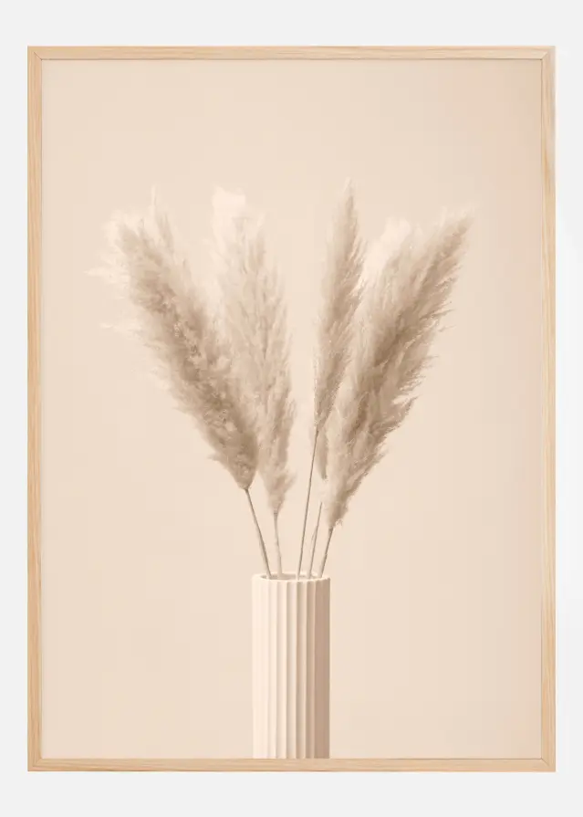 Pampas Grass III Poster