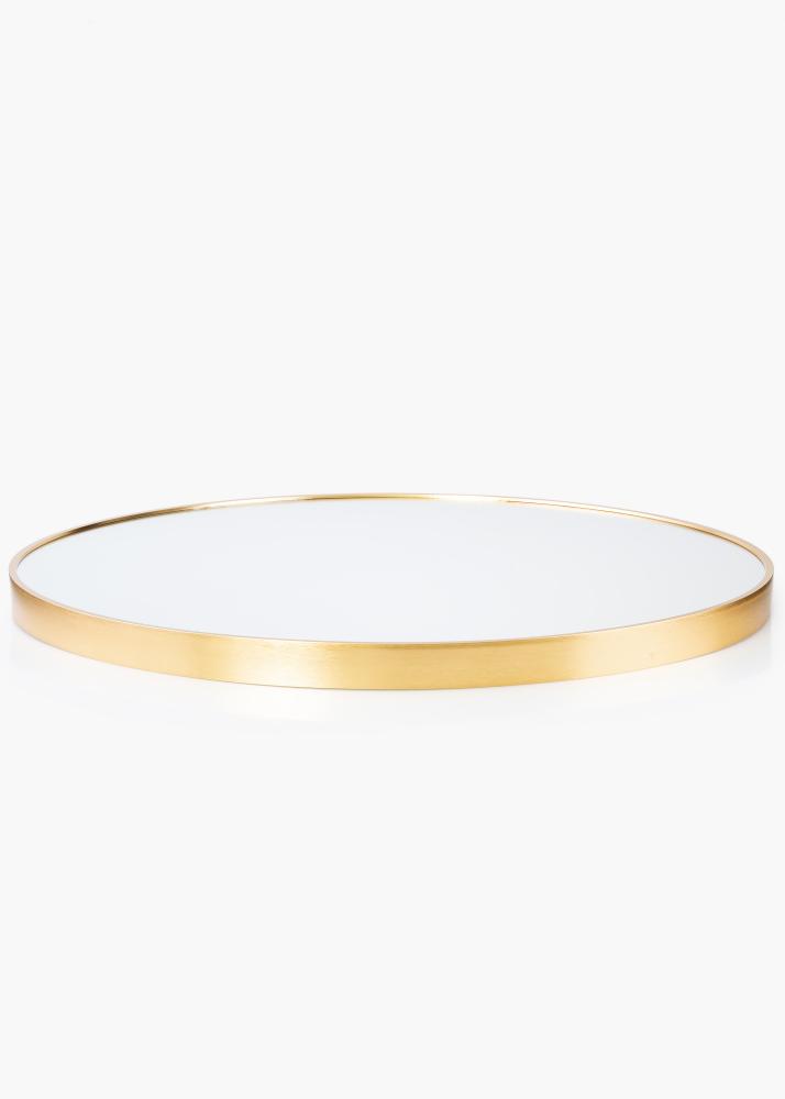 KAILA Miroir rond Edge Gold diamètre 110 cm