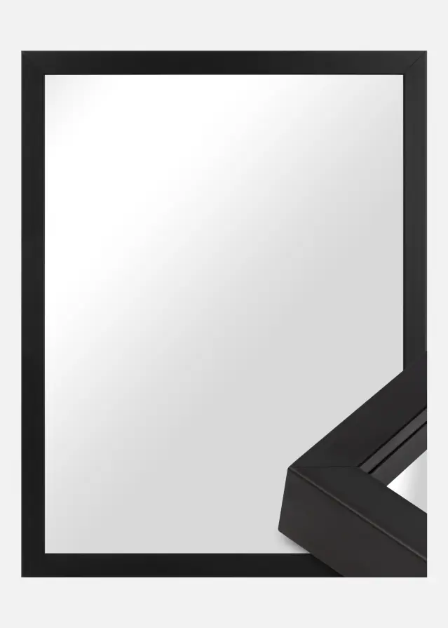 Miroir Thor Noir - Sur mesure