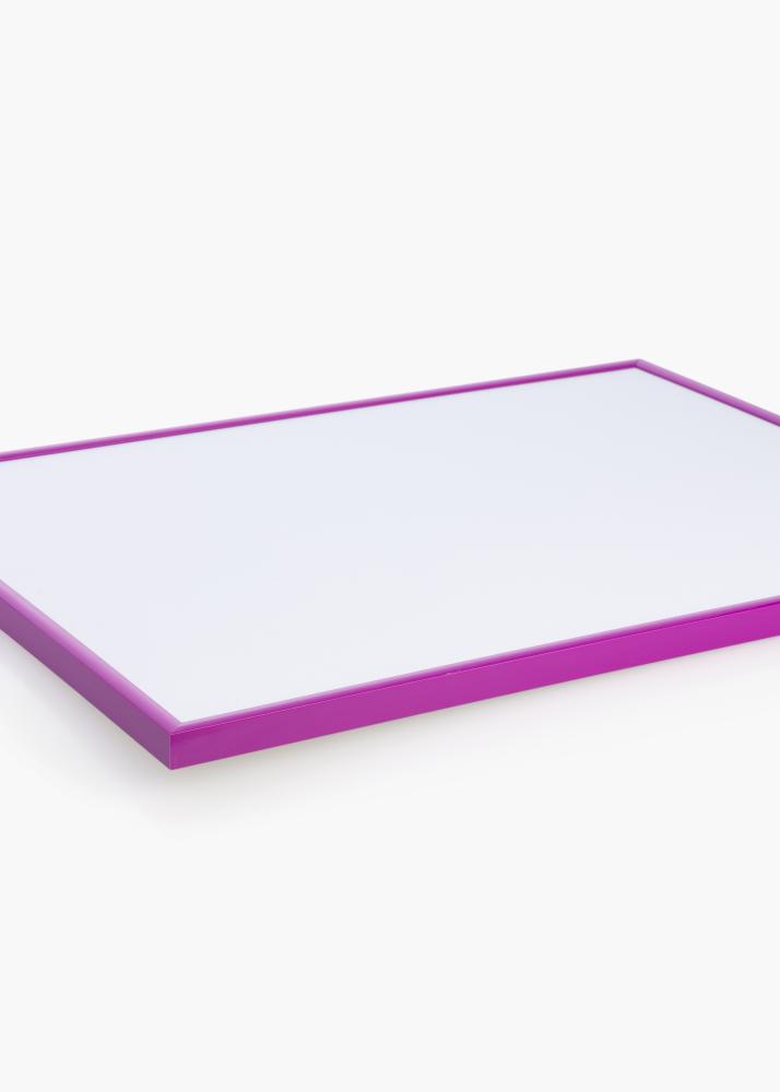 Cadre New Lifestyle Fuchsia 30x40 cm - Passe-partout Blanc 20x30 cm