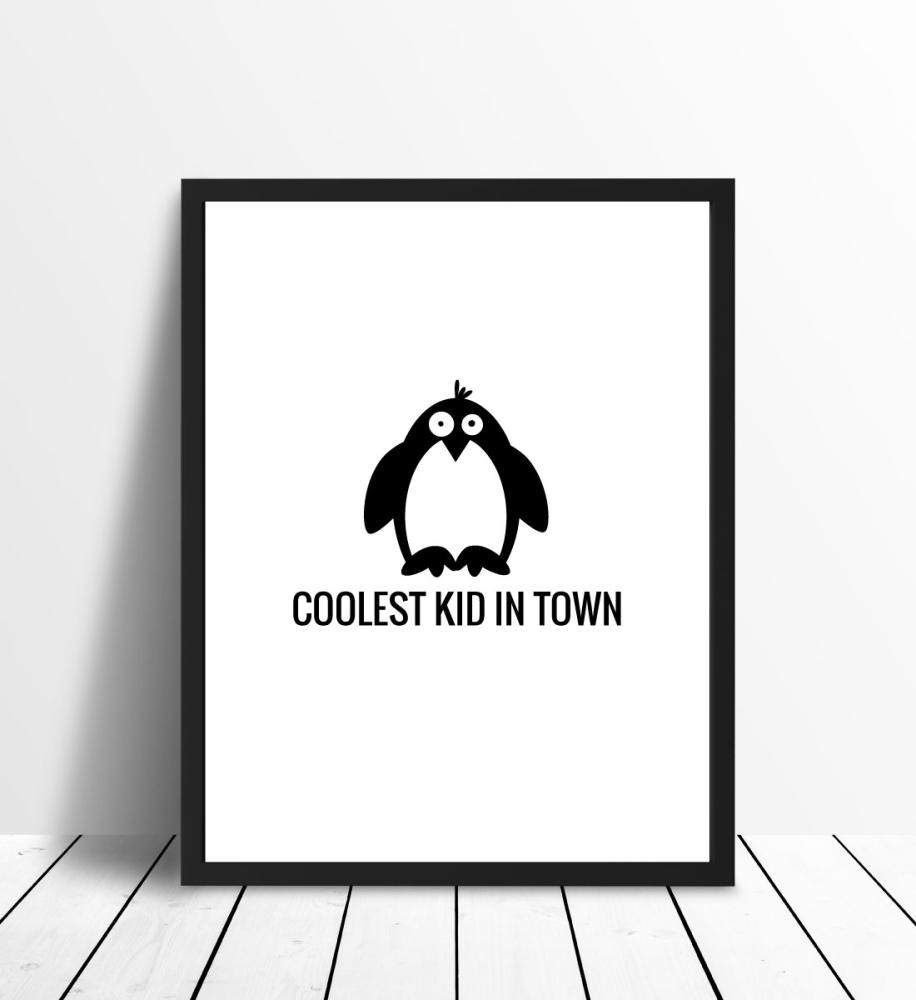 Pingouin Cool Poster