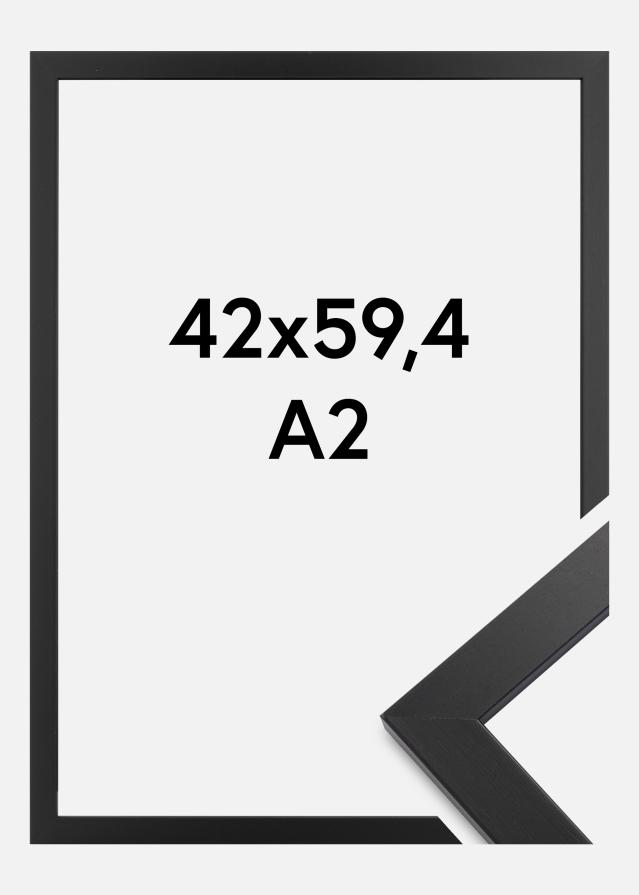 Cadre Black Wood 42x59,4 cm (A2)