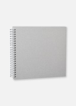 Base Line Canevas Wire-O Beige 30x30 cm (50 pages blanches / 25 feuilles)