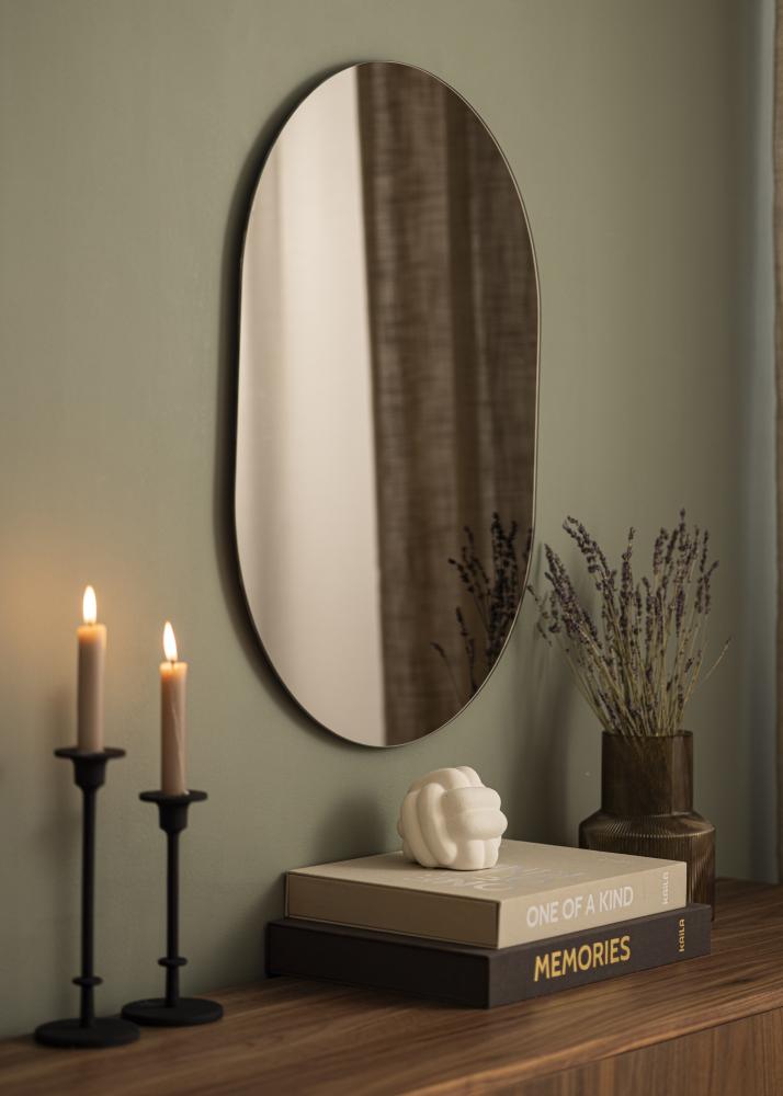 KAILA Miroir Oval Dark Bronze 50x70 cm