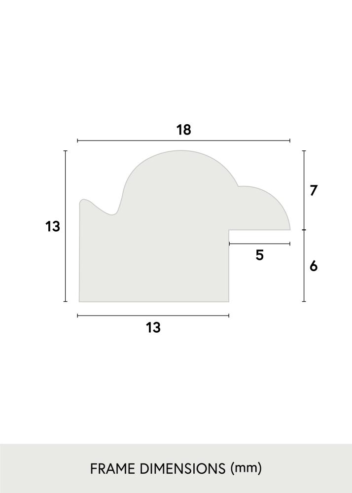 Cadre Line Blanc 10x12 cm