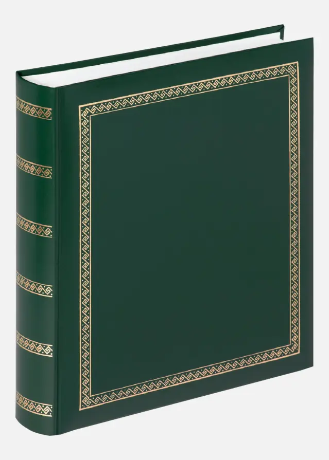 Beautiful Album Vert - 26,2x30,8 cm (100 Pages blanches / 50 Feuilles)