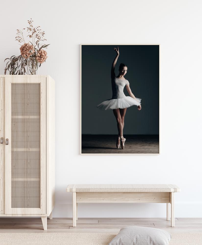 Dancer posing Poster