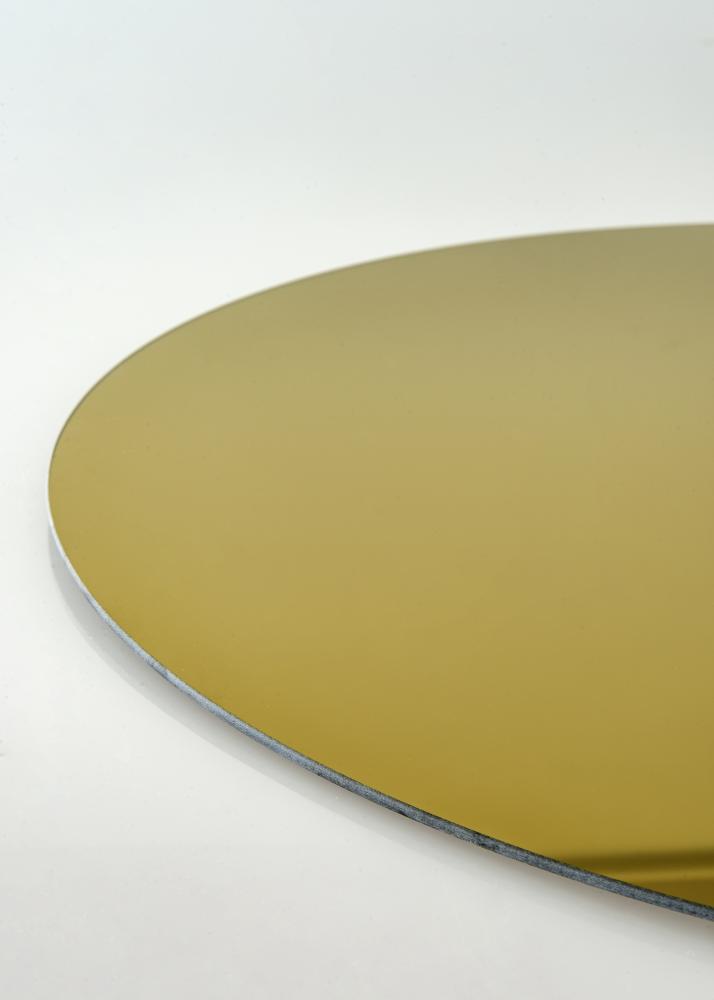 KAILA Miroir rond Gold diamètre 110 cm