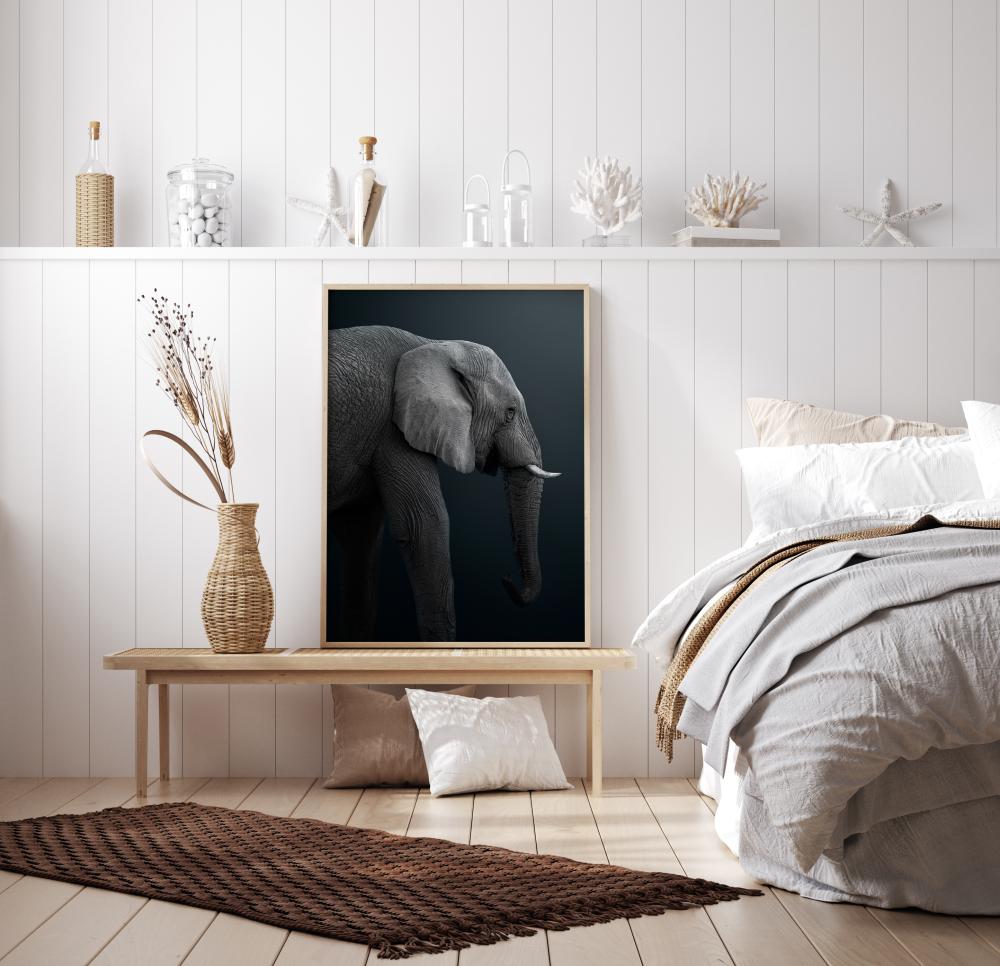 Namibian Elephant Poster