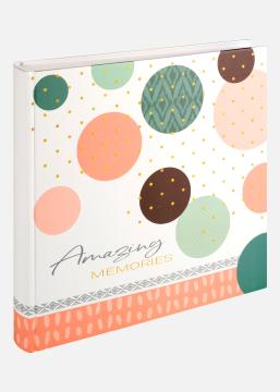 Amazing Memories Album Blanc - 28x29 cm (100 Pages blanches / 50 Feuilles)