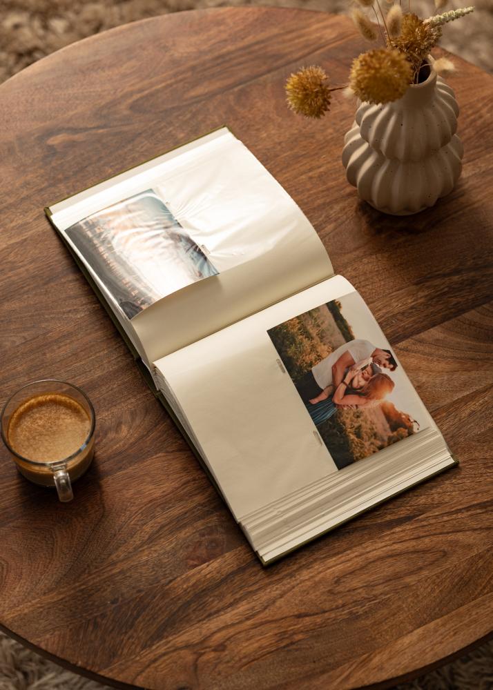 Memories Linen Album Vert - 200 images en 10x15 cm