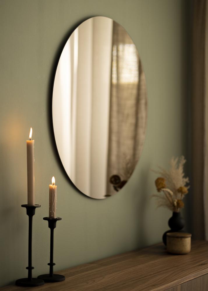 KAILA Miroir rond Dark Bronze 70 cm Ø