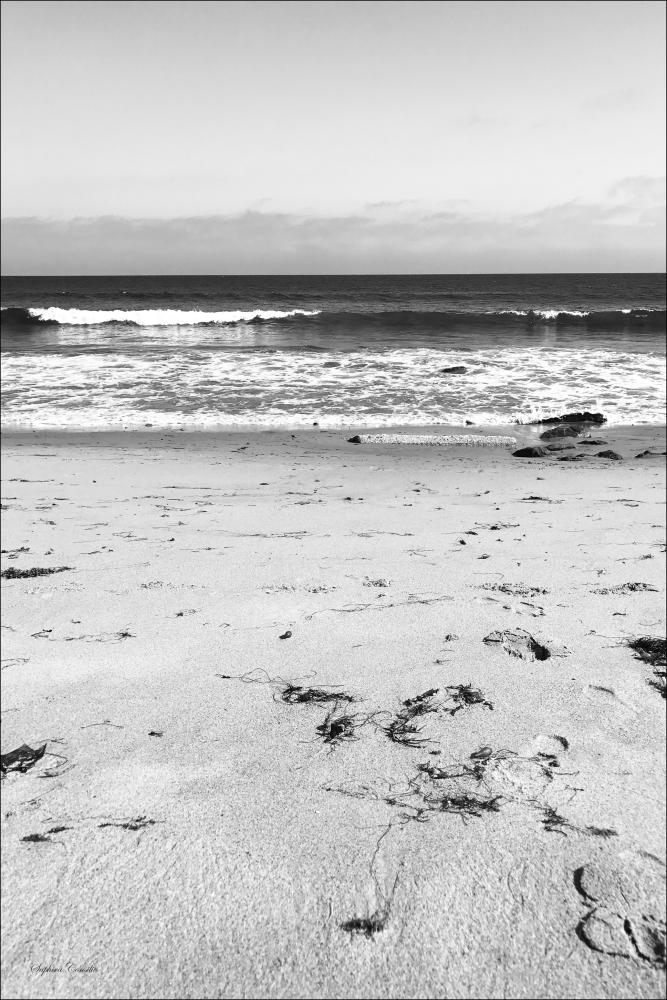 Malibu Beach sand Poster