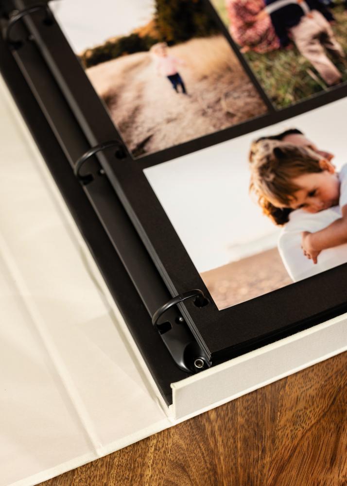 KAILA ALOHA - Coffee Table Photo Album (60 Pages Noires / 30 Feuilles)