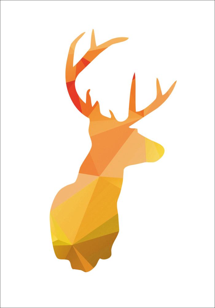 Deer - Höstfärger Poster