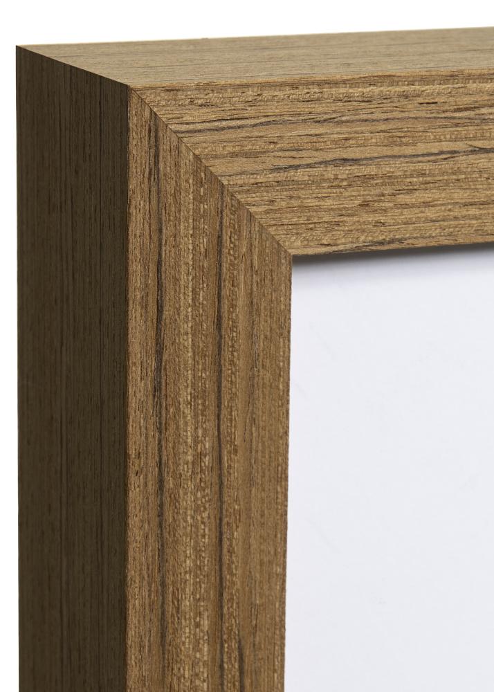 Miroir Timber Teak - Propres mesures