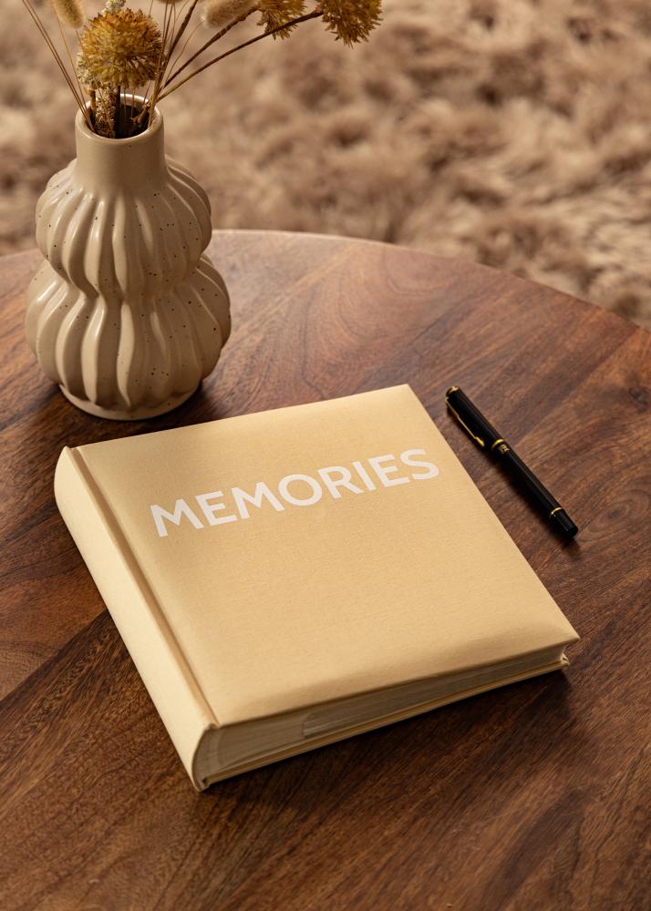 Memories Linen Album Beige - 200 images en 10x15 cm